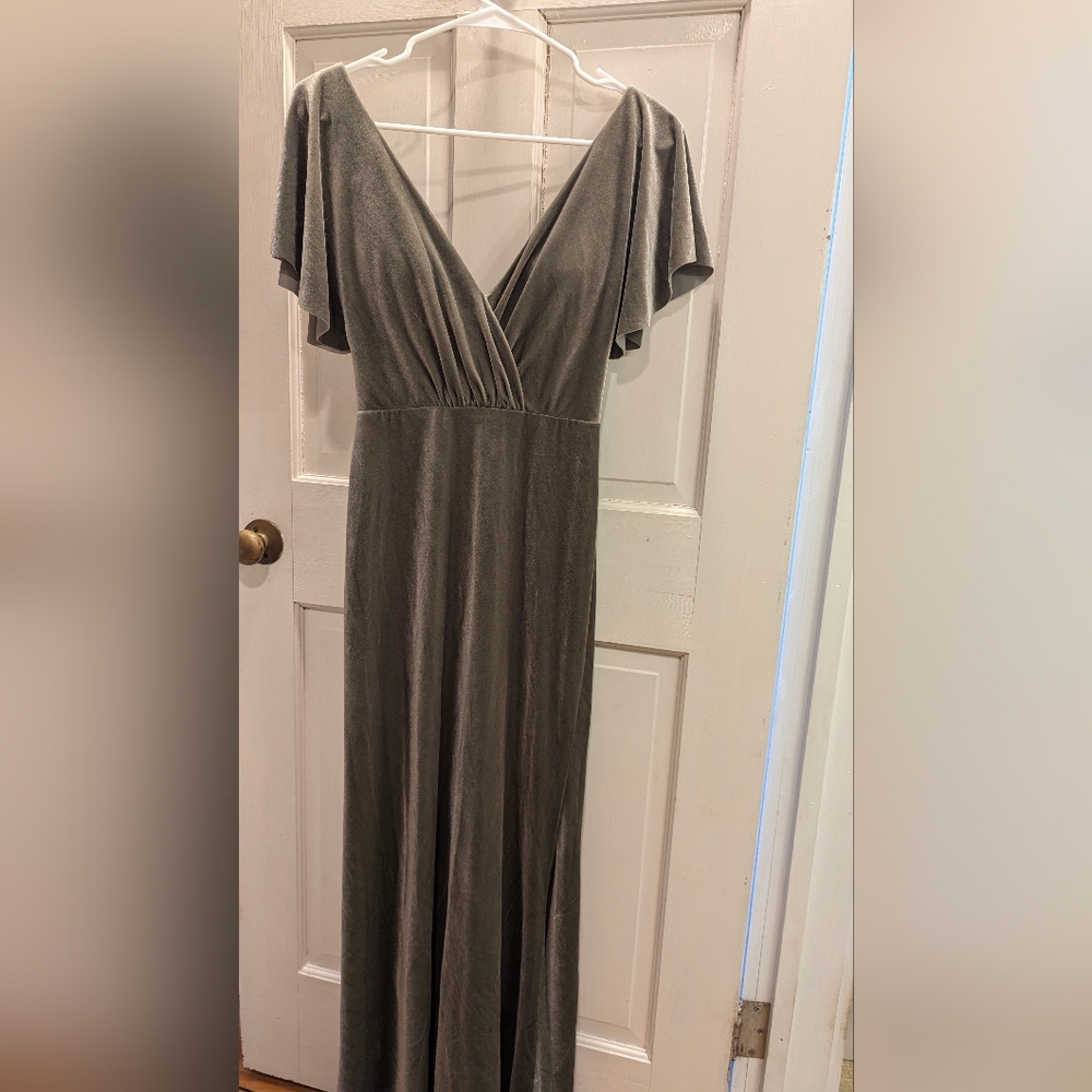 Jenny Yoo Sage Ellis Bridesmaid Dress size 0, moss